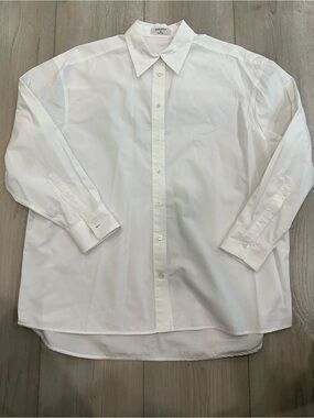 Babaton White Women's Button-Up Shirt